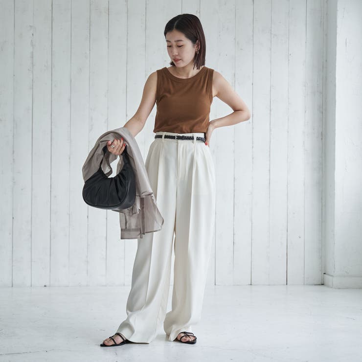 カップ付きリブタンクトップ | coen【women】 | 詳細画像26 