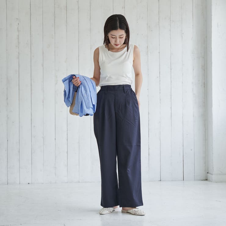 カップ付きリブタンクトップ | coen【women】 | 詳細画像7 