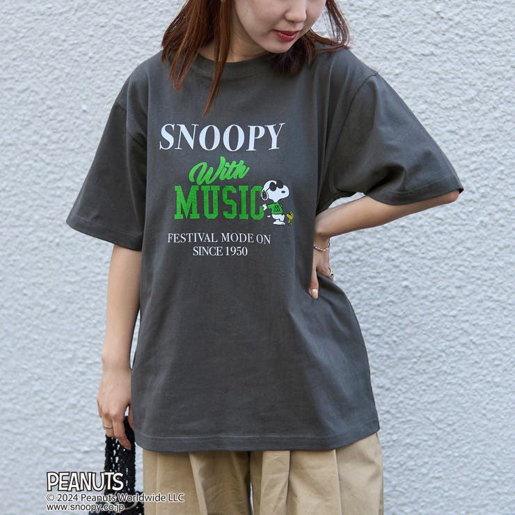 PEANUTS(ピーナッツ)×coen プリントTシャツ | coen【women】 | 詳細画像2 