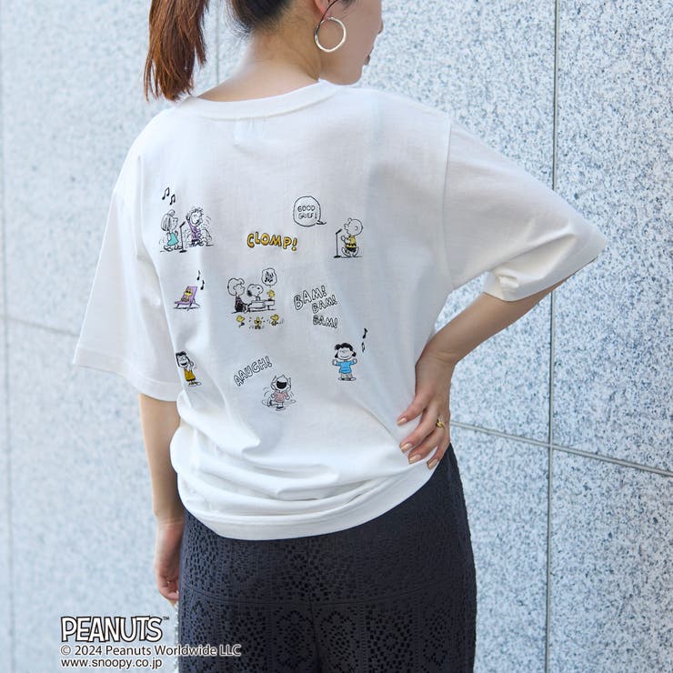 PEANUTS(ピーナッツ)×coen プリントTシャツ | coen【women】 | 詳細画像8 
