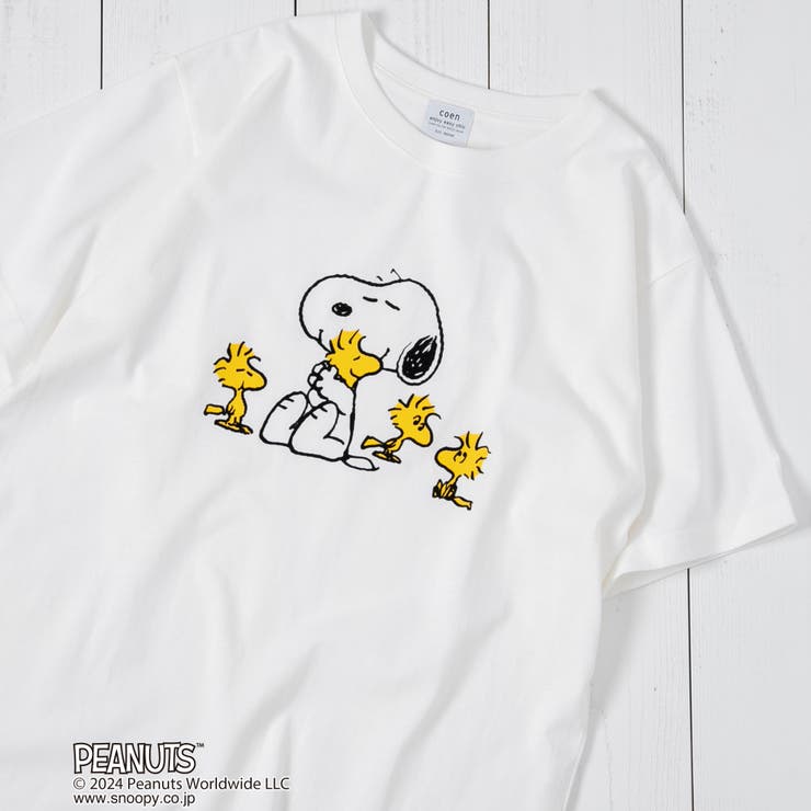 OFF WHITE | PEANUTS(ピーナッツ)×coen プリントTシャツ | coen【women】