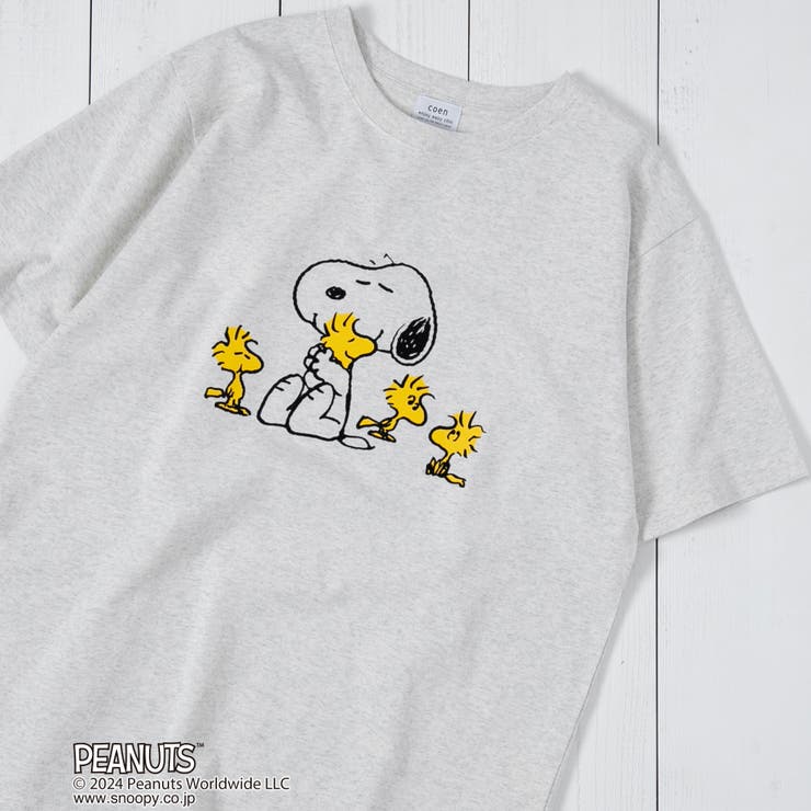 LT.GRAY | PEANUTS(ピーナッツ)×coen プリントTシャツ | coen【women】