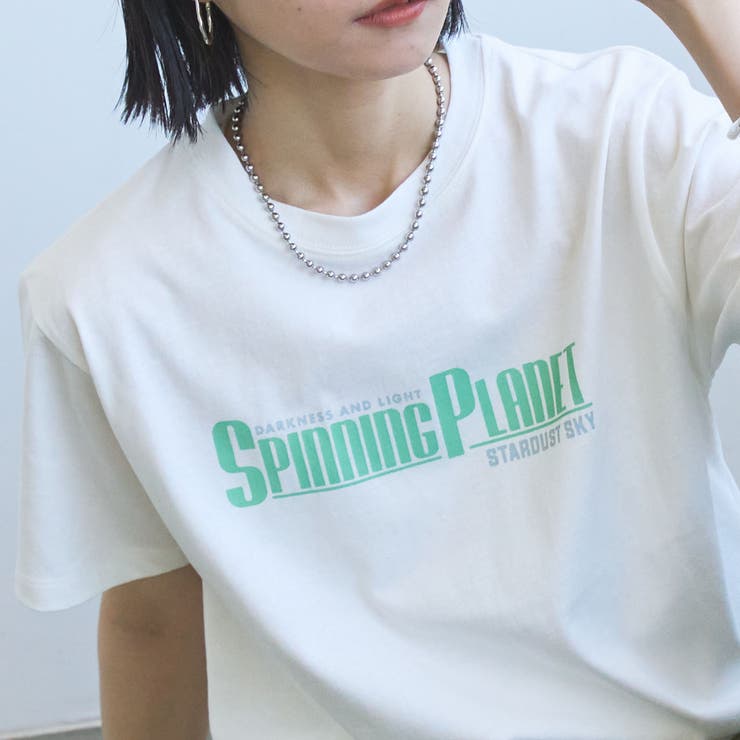 チュールキャミ付きロゴTシャツ | coen【women】 | 詳細画像10 