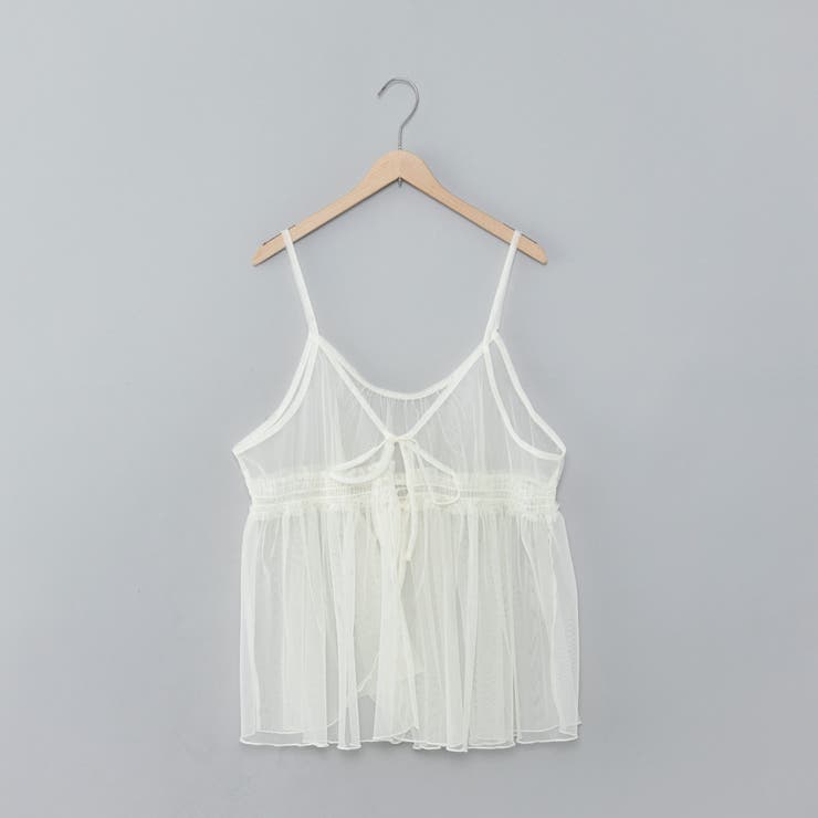 チュールキャミ付きロゴTシャツ | coen【women】 | 詳細画像42 