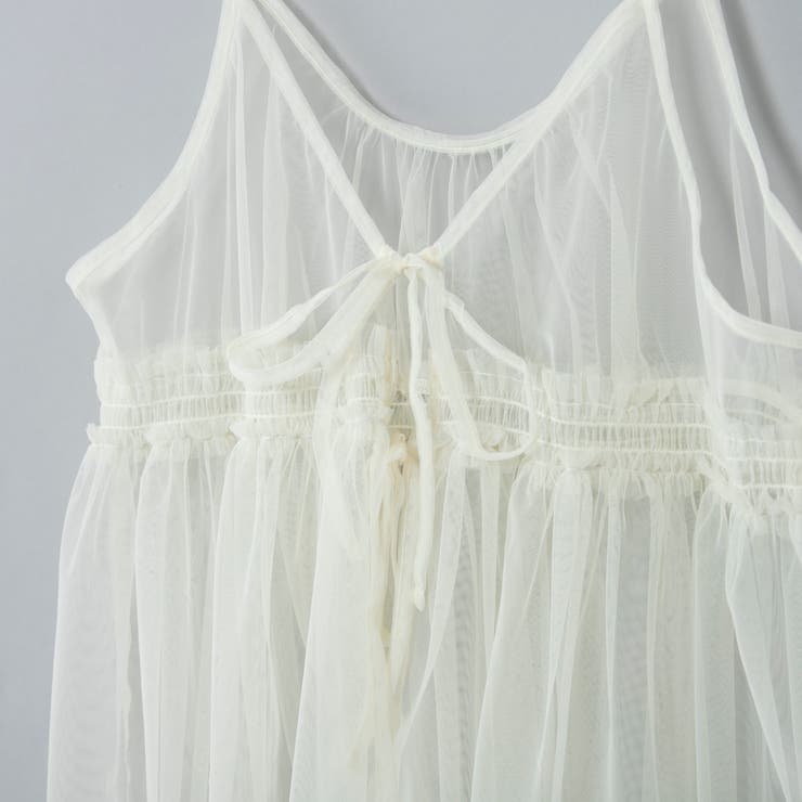 チュールキャミ付きロゴTシャツ | coen【women】 | 詳細画像43 