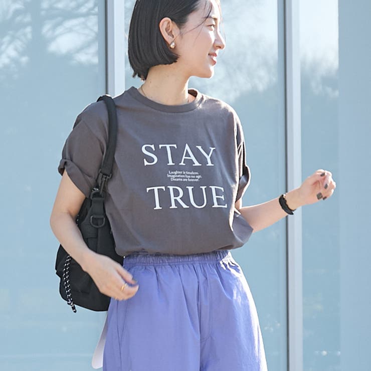 USAコットンロゴTシャツ | coen【women】 | 詳細画像2 