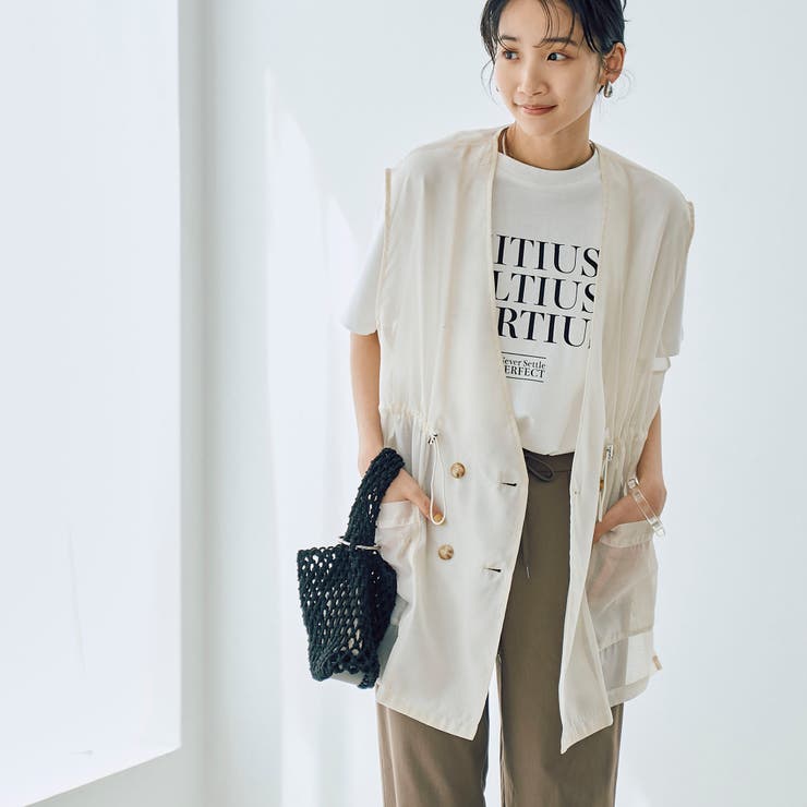 USAコットンロゴTシャツ | coen【women】 | 詳細画像8 
