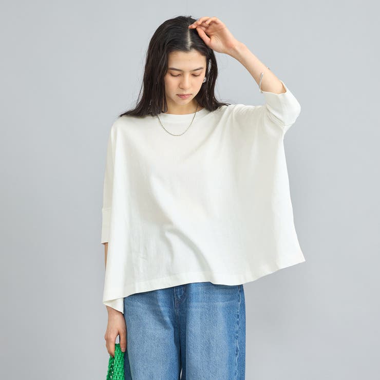 OFF WHITE | SARAH TWISTテントシルエットプルオーバー | coen【women】