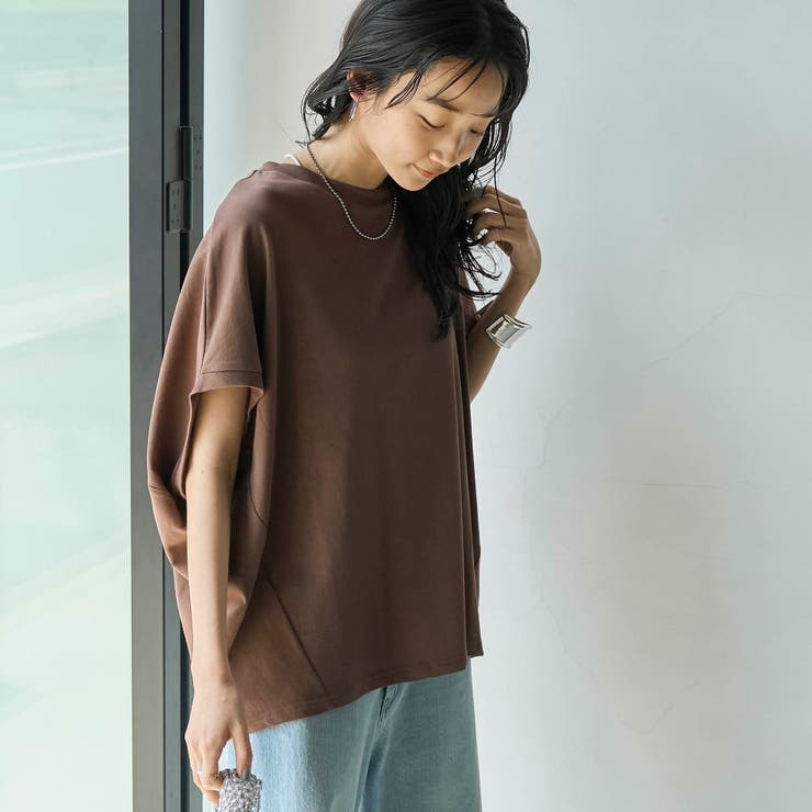 MD.BROWN | SARAH TWISTドルマンコクーンプルオーバー | coen【women】