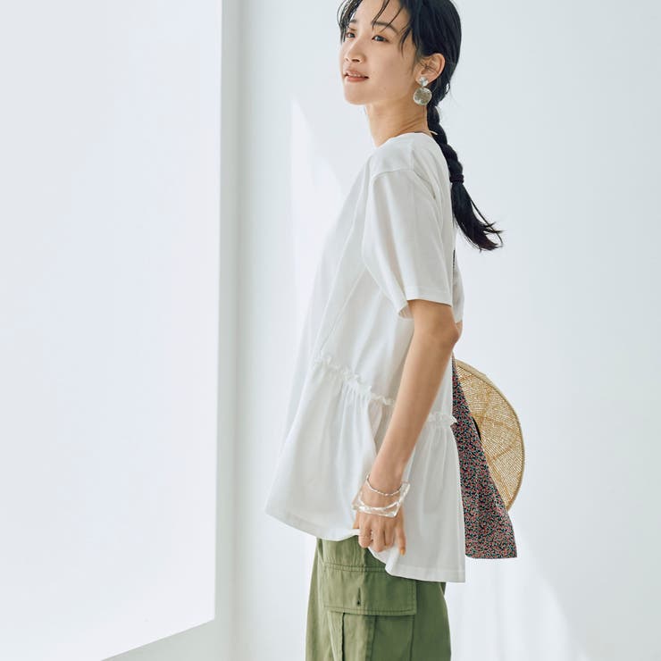 【WELLTECT】バックティアードトップス | coen【women】 | 詳細画像19 