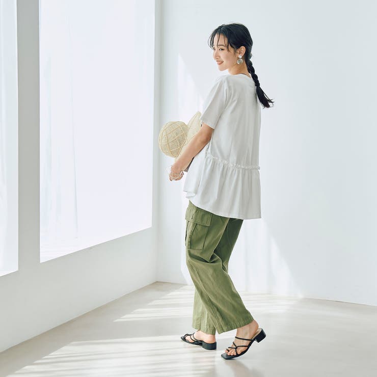 【WELLTECT】バックティアードトップス | coen【women】 | 詳細画像22 