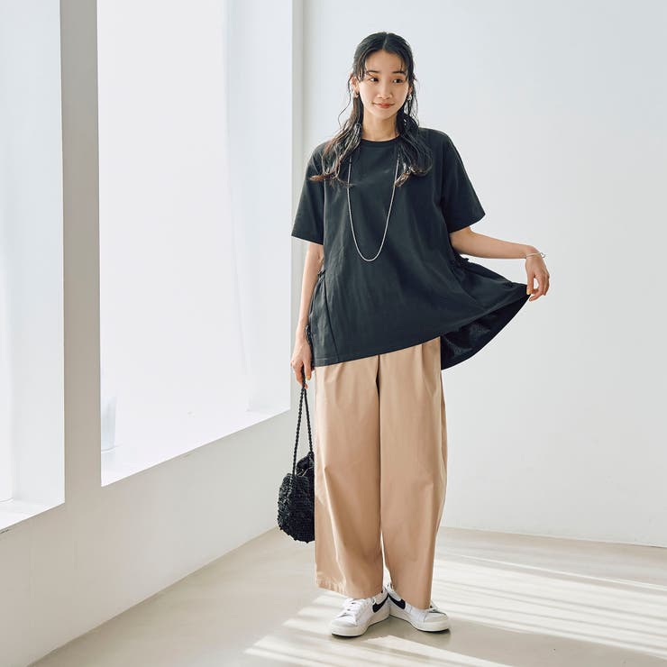 【WELLTECT】バックティアードトップス | coen【women】 | 詳細画像28 