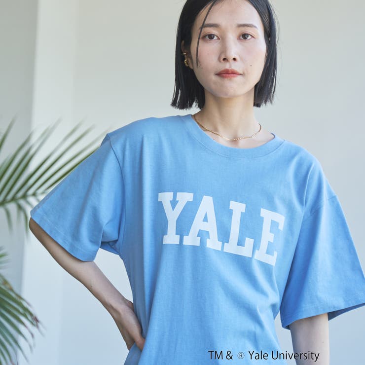 YALE別注ロゴプリントバック刺繍Tシャツ | coen【women】 | 詳細画像24 