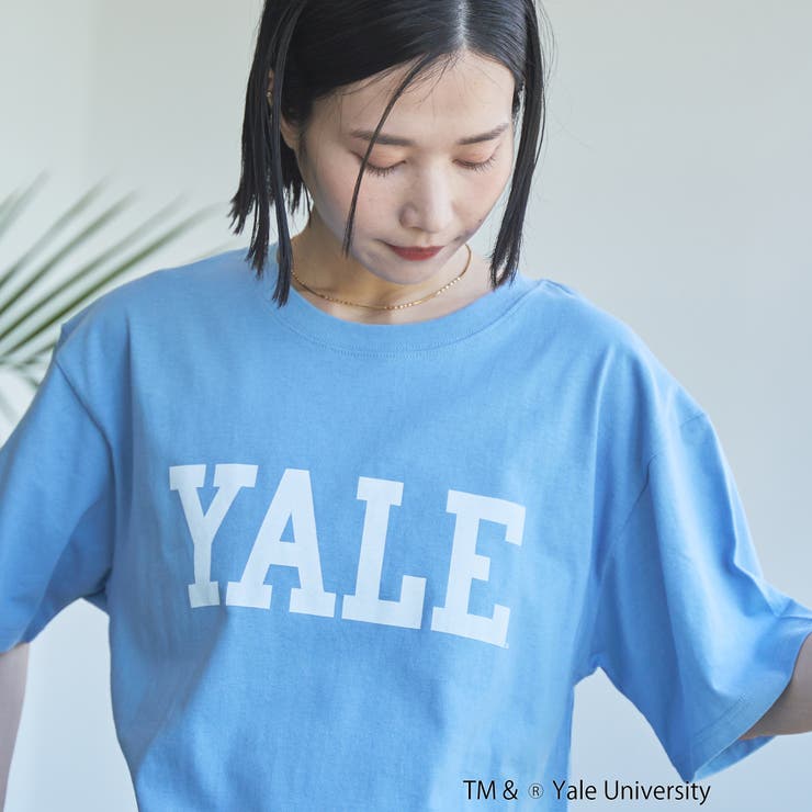 YALE別注ロゴプリントバック刺繍Tシャツ | coen【women】 | 詳細画像25 