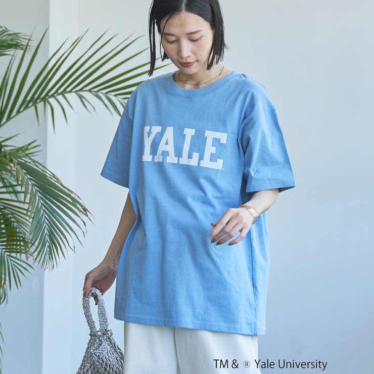 YALE別注ロゴプリントバック刺繍Tシャツ | coen【women】 | 詳細画像26 