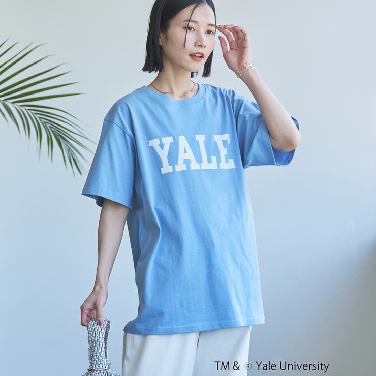 YALE別注ロゴプリントバック刺繍Tシャツ | coen【women】 | 詳細画像27 