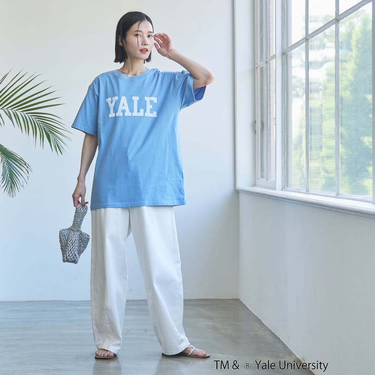 YALE別注ロゴプリントバック刺繍Tシャツ | coen【women】 | 詳細画像30 