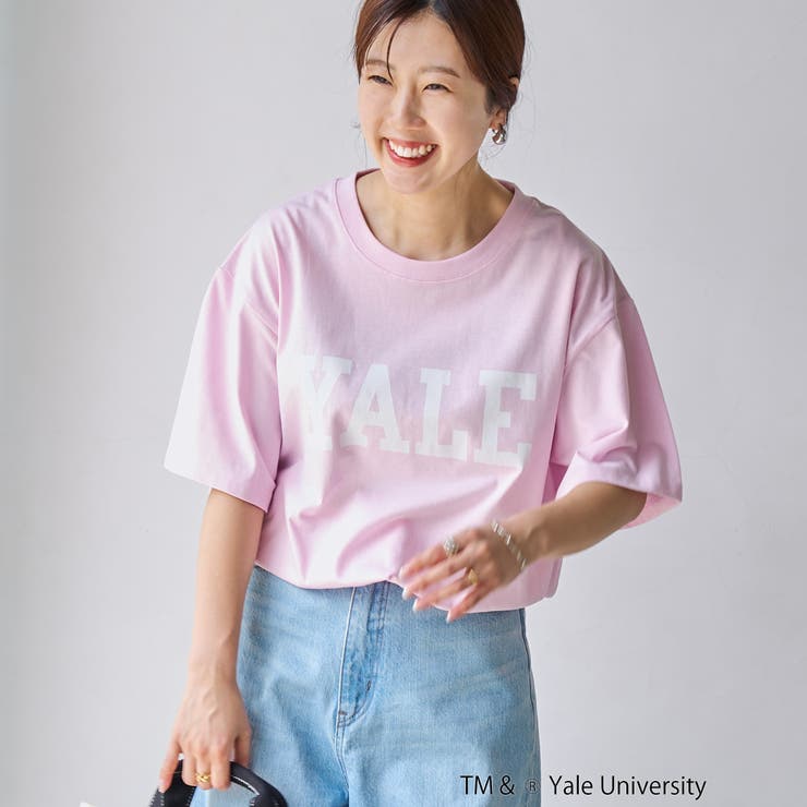 YALE別注ロゴプリントバック刺繍Tシャツ | coen【women】 | 詳細画像35 