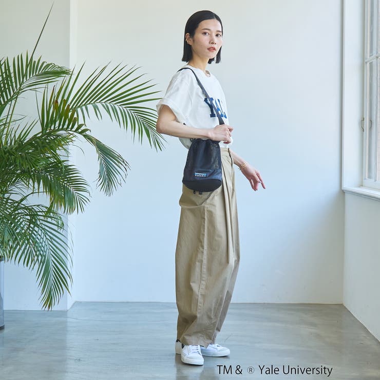 YALE別注ロゴプリントバック刺繍Tシャツ | coen【women】 | 詳細画像8 
