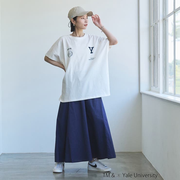 YALE別注ロゴプリントビッグフットボールTシャツ | coen【women】 | 詳細画像11 