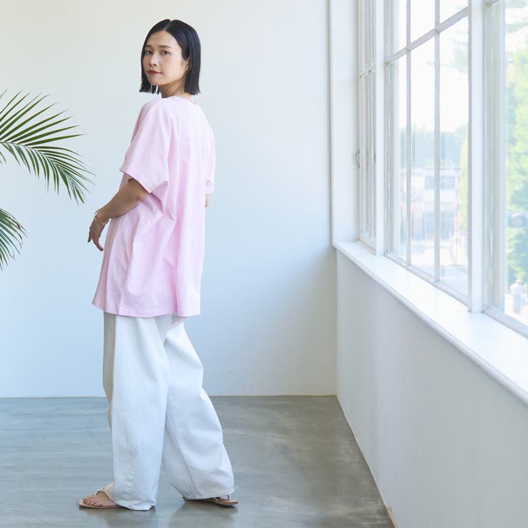 YALE別注ロゴプリントビッグフットボールTシャツ | coen【women】 | 詳細画像32 