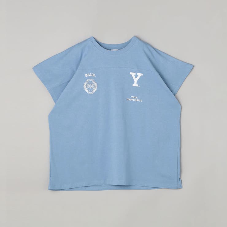 YALE別注ロゴプリントビッグフットボールTシャツ | coen【women】 | 詳細画像49 