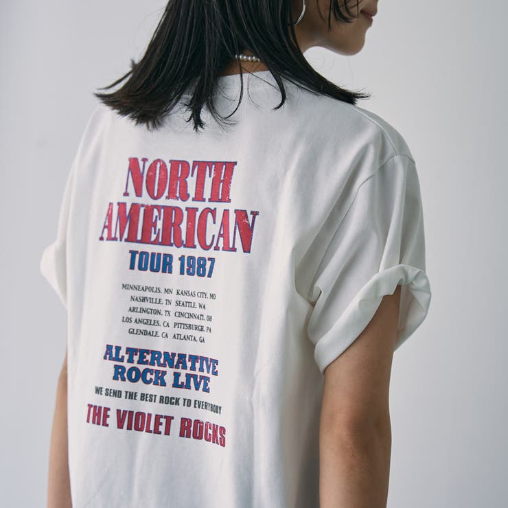 【WELLTECT】ロックツアーTシャツ | coen【women】 | 詳細画像16 