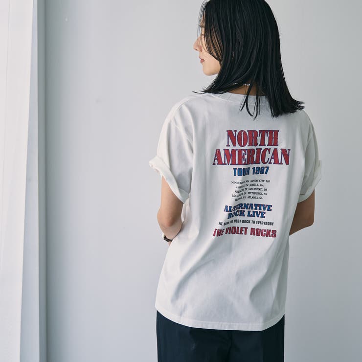 【WELLTECT】ロックツアーTシャツ | coen【women】 | 詳細画像21 