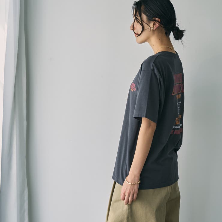 【WELLTECT】ロックツアーTシャツ | coen【women】 | 詳細画像26 