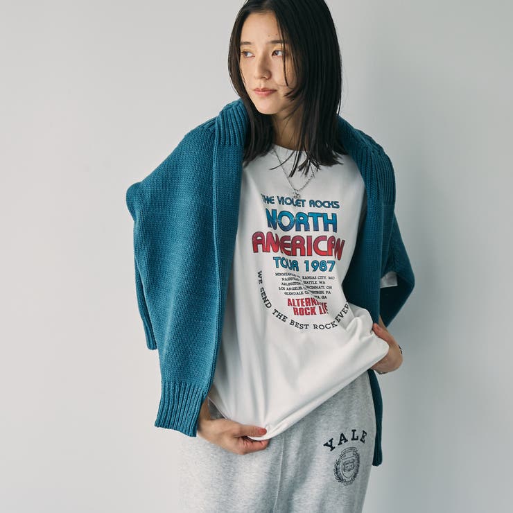 【WELLTECT】ロックツアーTシャツ | coen【women】 | 詳細画像7 