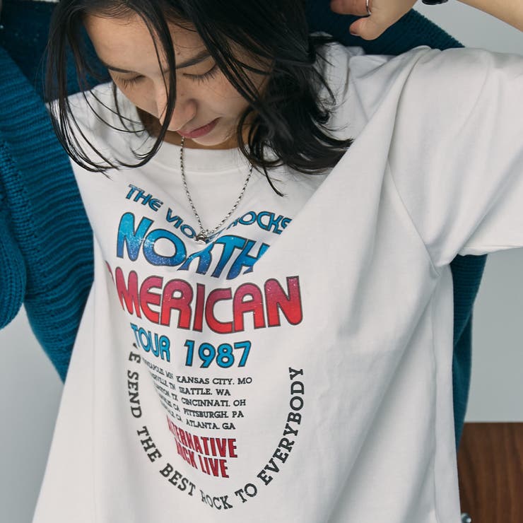 【WELLTECT】ロックツアーTシャツ | coen【women】 | 詳細画像8 