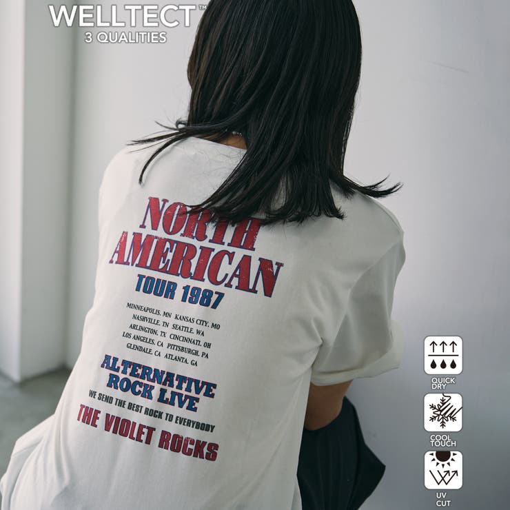 その他1 | 【WELLTECT】ロックツアーTシャツ | coen【women】