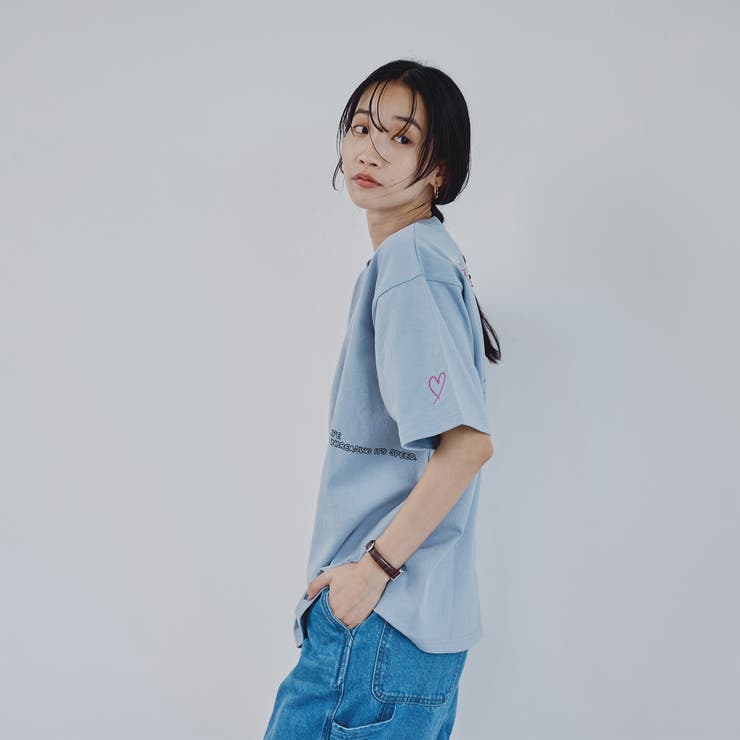 天竺ミックスロゴＴシャツ | coen【women】 | 詳細画像5 