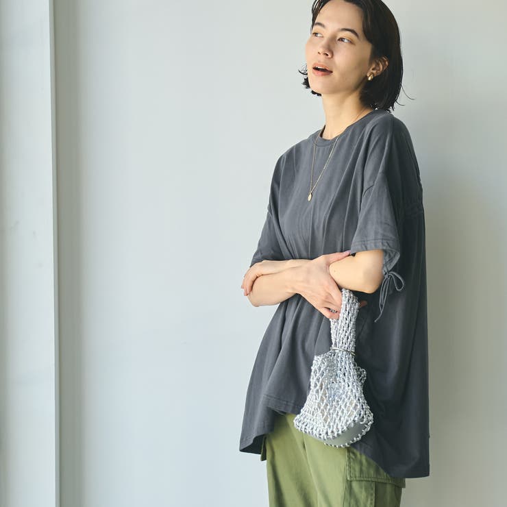 バックドロストゆるTシャツ | coen【women】 | 詳細画像6 