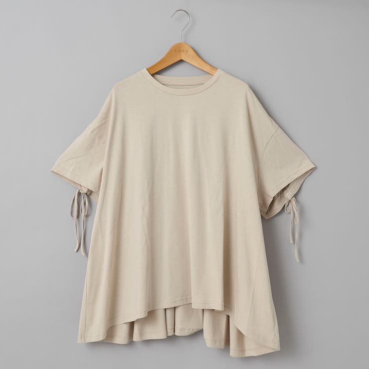 BEIGE | バックドロストゆるTシャツ | coen【women】