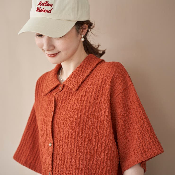 ポコポコハーフスリーブシャツ | coen【women】 | 詳細画像16 