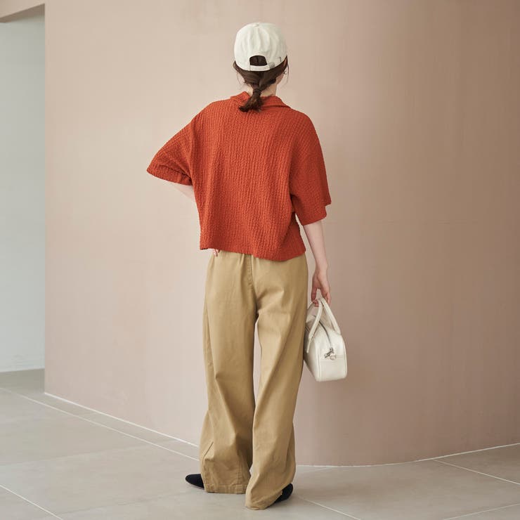 ポコポコハーフスリーブシャツ | coen【women】 | 詳細画像19 