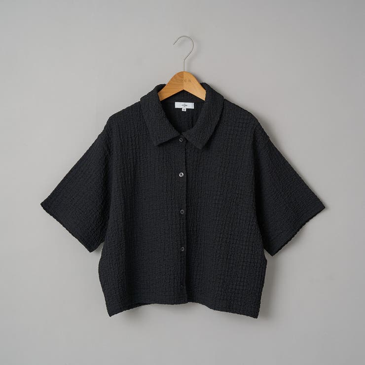 ポコポコハーフスリーブシャツ | coen【women】 | 詳細画像20 