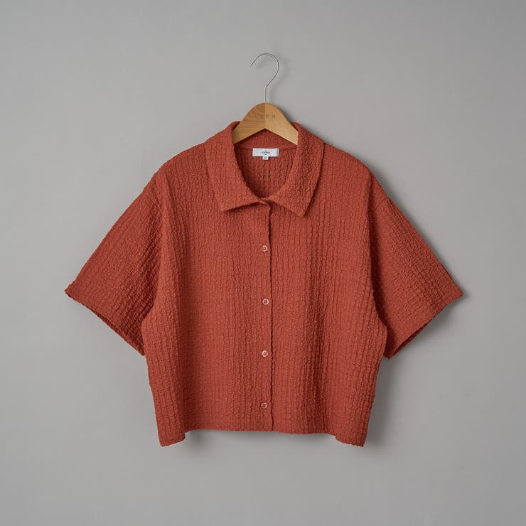 ポコポコハーフスリーブシャツ | coen【women】 | 詳細画像22 