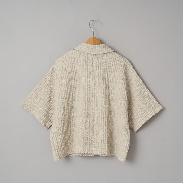 ポコポコハーフスリーブシャツ | coen【women】 | 詳細画像25 