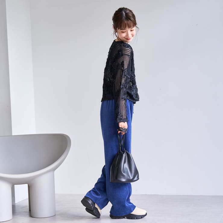 3Dフラワーメッシュカーディガン | coen【women】 | 詳細画像13 