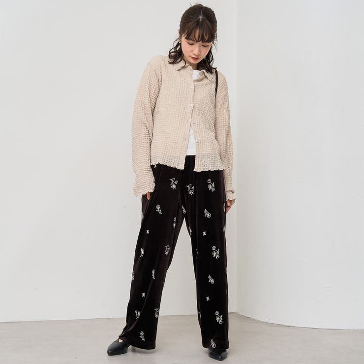 ポコポコショートシャツカーディガン | coen【women】 | 詳細画像11 