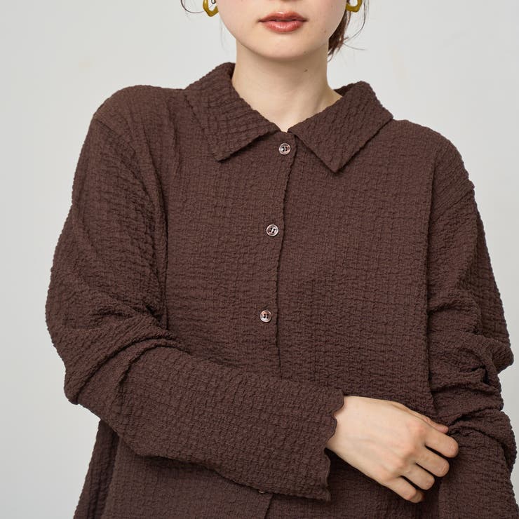 ポコポコショートシャツカーディガン | coen【women】 | 詳細画像16 