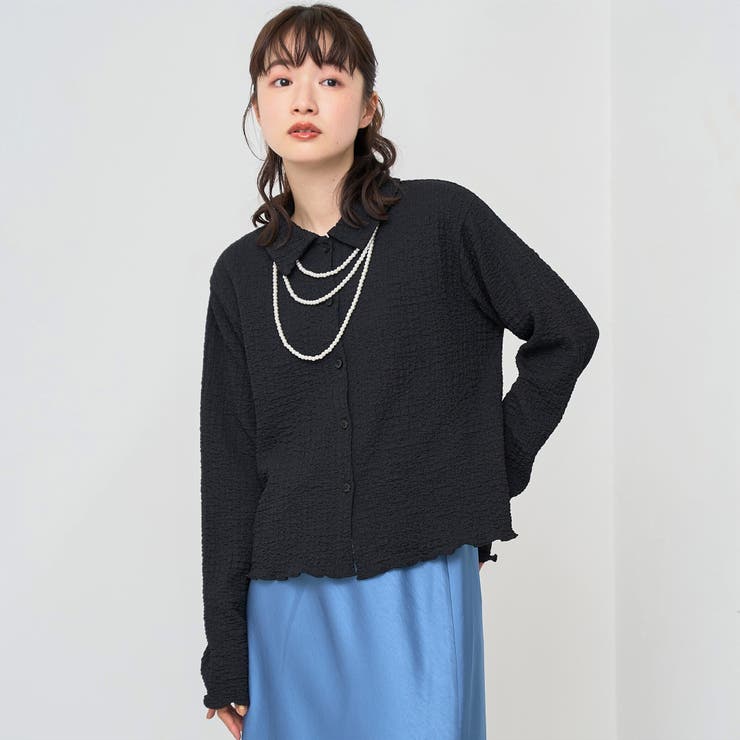 ポコポコショートシャツカーディガン | coen【women】 | 詳細画像2 