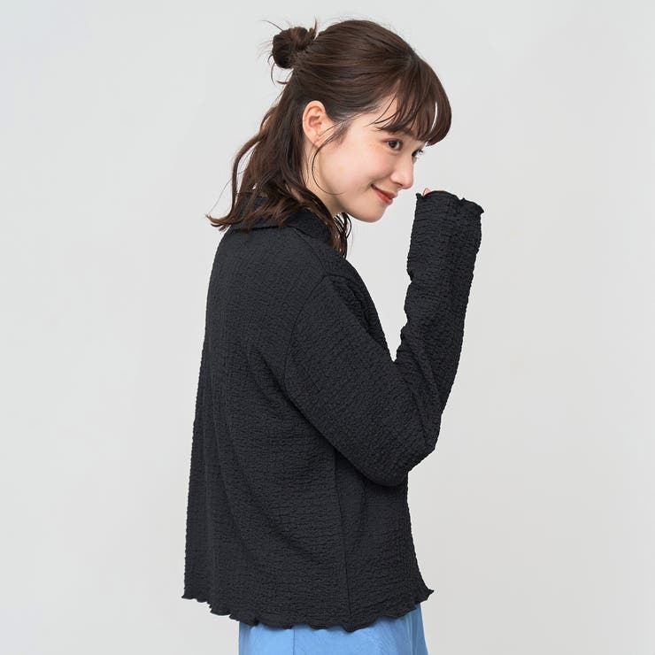 ポコポコショートシャツカーディガン | coen【women】 | 詳細画像3 