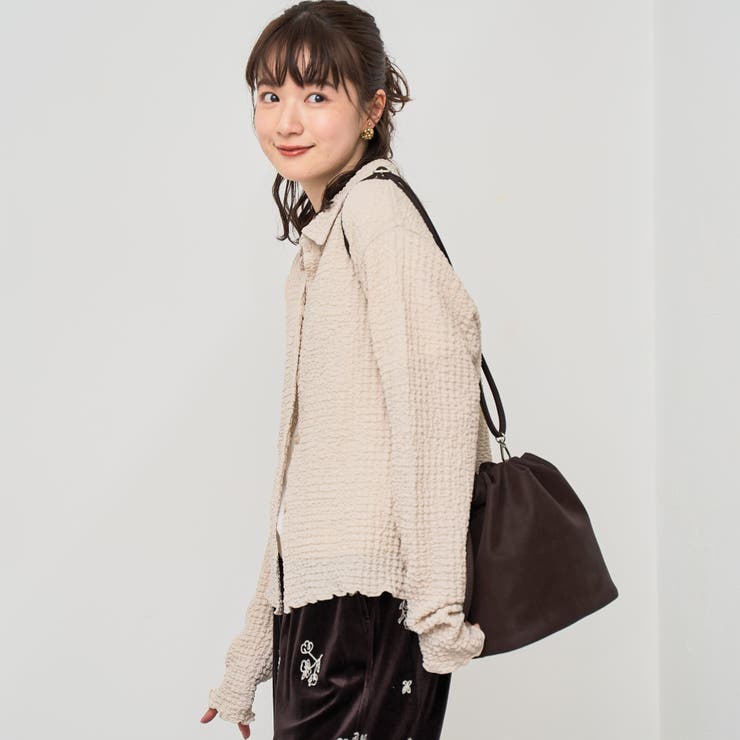 ポコポコショートシャツカーディガン | coen【women】 | 詳細画像8 