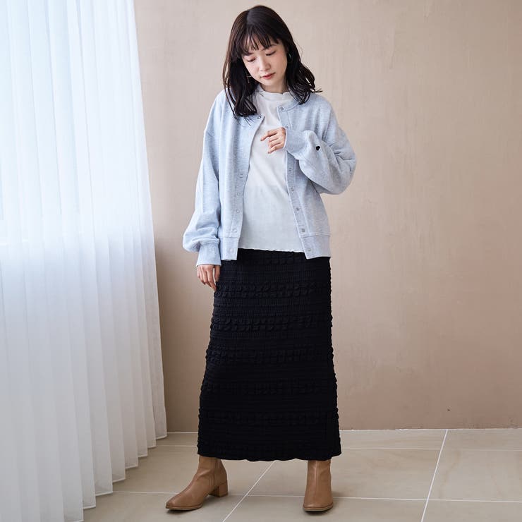 【再入荷・新色登場】ハートモチーフ裏毛カーディガン | coen【women】 | 詳細画像8 