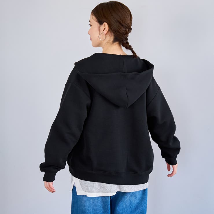 CVCダンボールジップパーカー | coen【women】 | 詳細画像10 