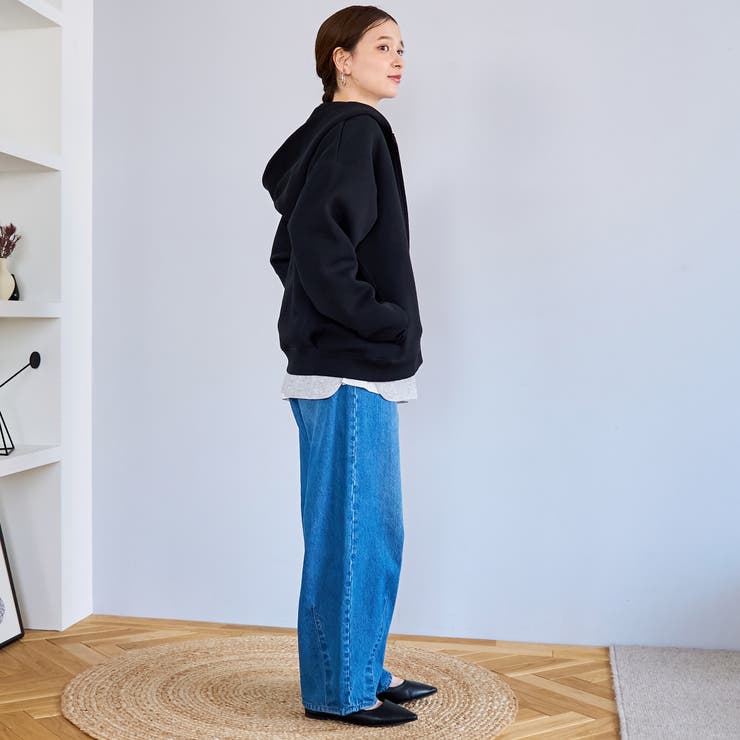 CVCダンボールジップパーカー | coen【women】 | 詳細画像12 