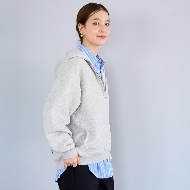 CVCダンボールジップパーカー | coen【women】 | 詳細画像15 